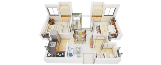 2 BHK apartment in Serampore 2 BHK apartment in Serampore