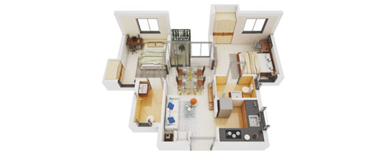 2 BHK flat in Serampore 2 BHK flat in Serampore